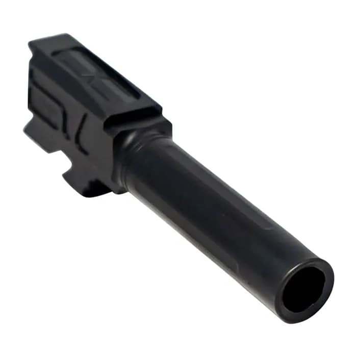 Match 9mm Non-Thread Straight BBL for Glock 43/43X Black - photo 5