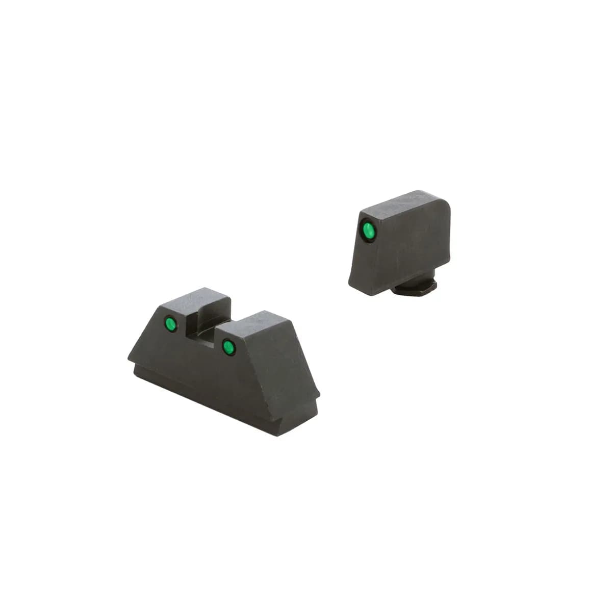 XL Opt Comp 3-Dot Sights Trit/Blk OL .315"F/.394"R for Glock