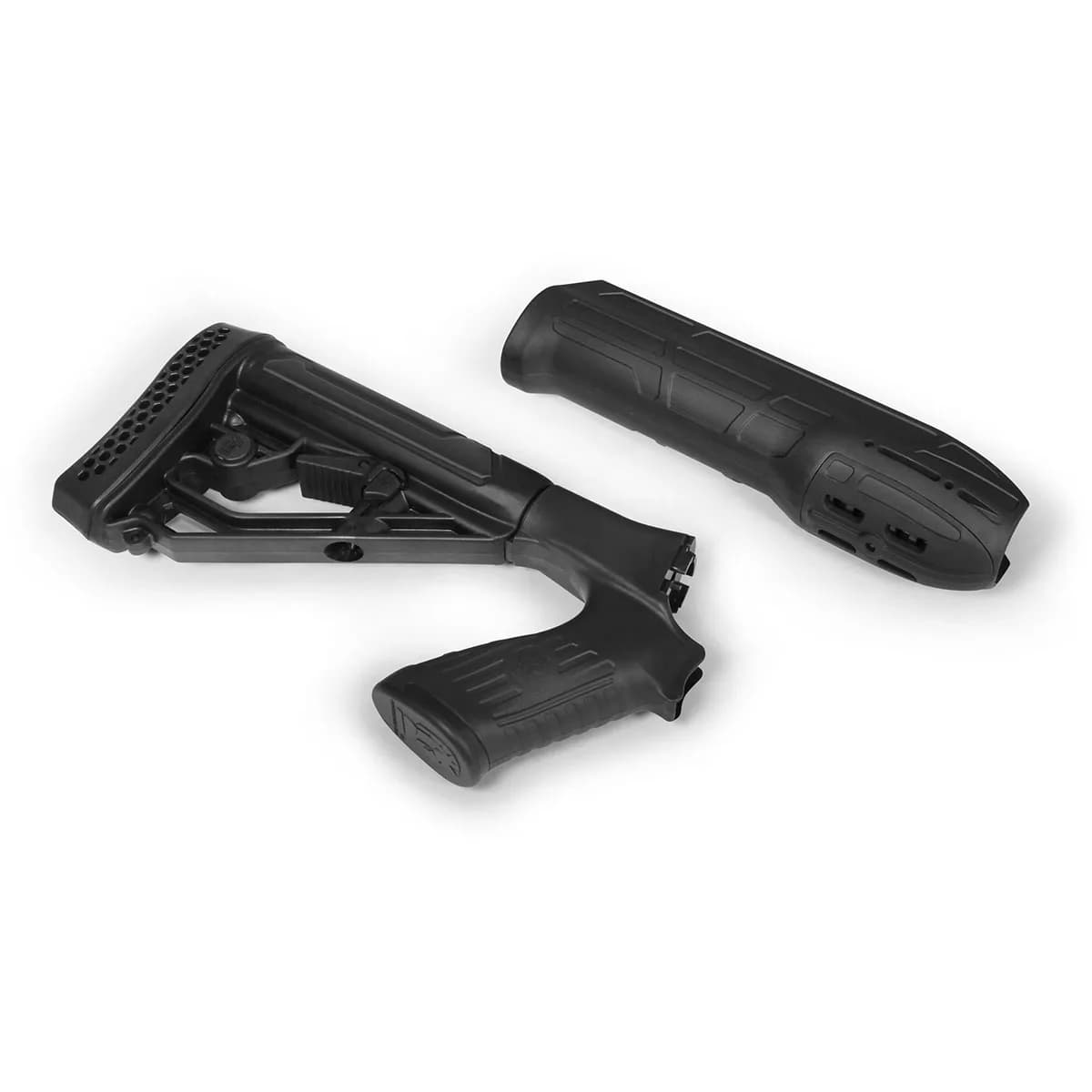 EX Performance Adj Pistol Grip Stock 12G Moss 500/590/88 BLK