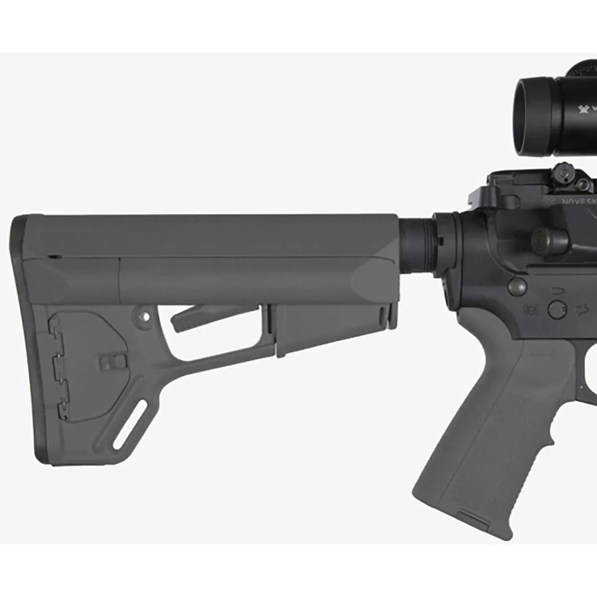 ACS Collapsible Mil-Spec Carbine Stock for AR-15 Gray - photo 3