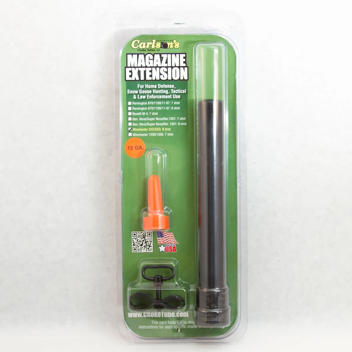 Magazine Extension Tubes 12 GA Win SX2-SX4/Browning 8 Shot