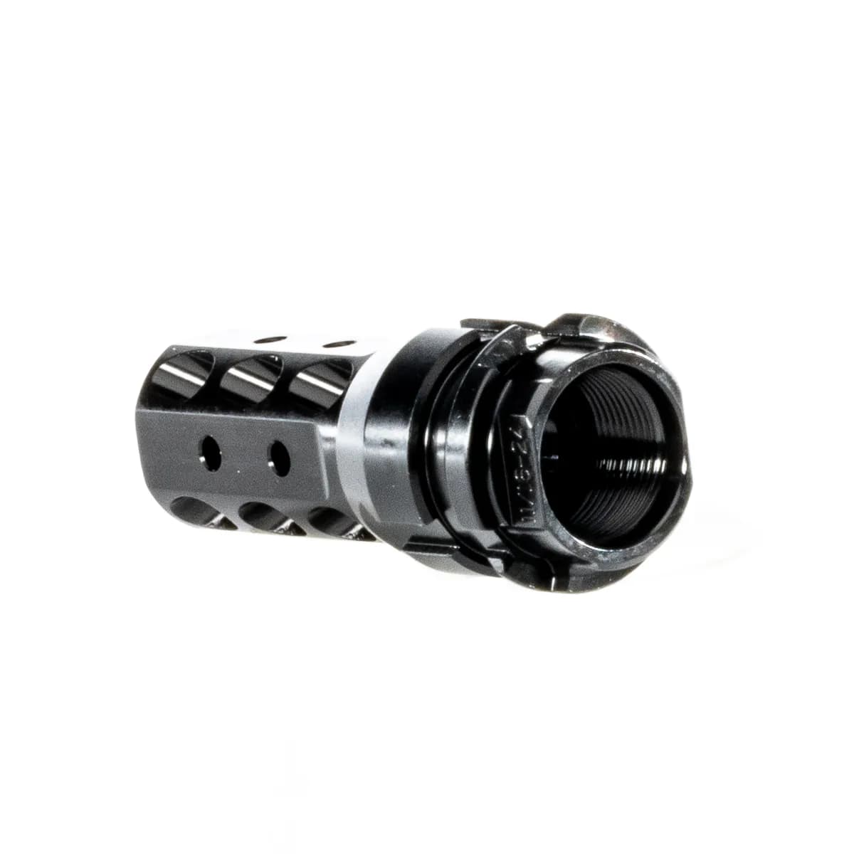 KeyMo Muzzle Brake 46 Caliber 11/16"x24 Threads Black