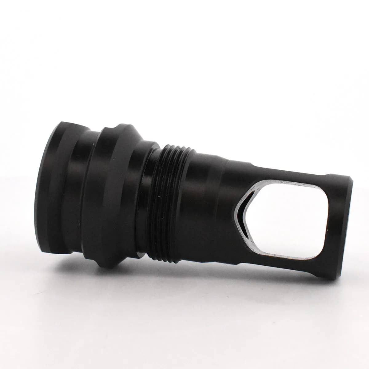 PRS Muzzle Brake 0.375 3/4-20 Threads Square Shoulder Black