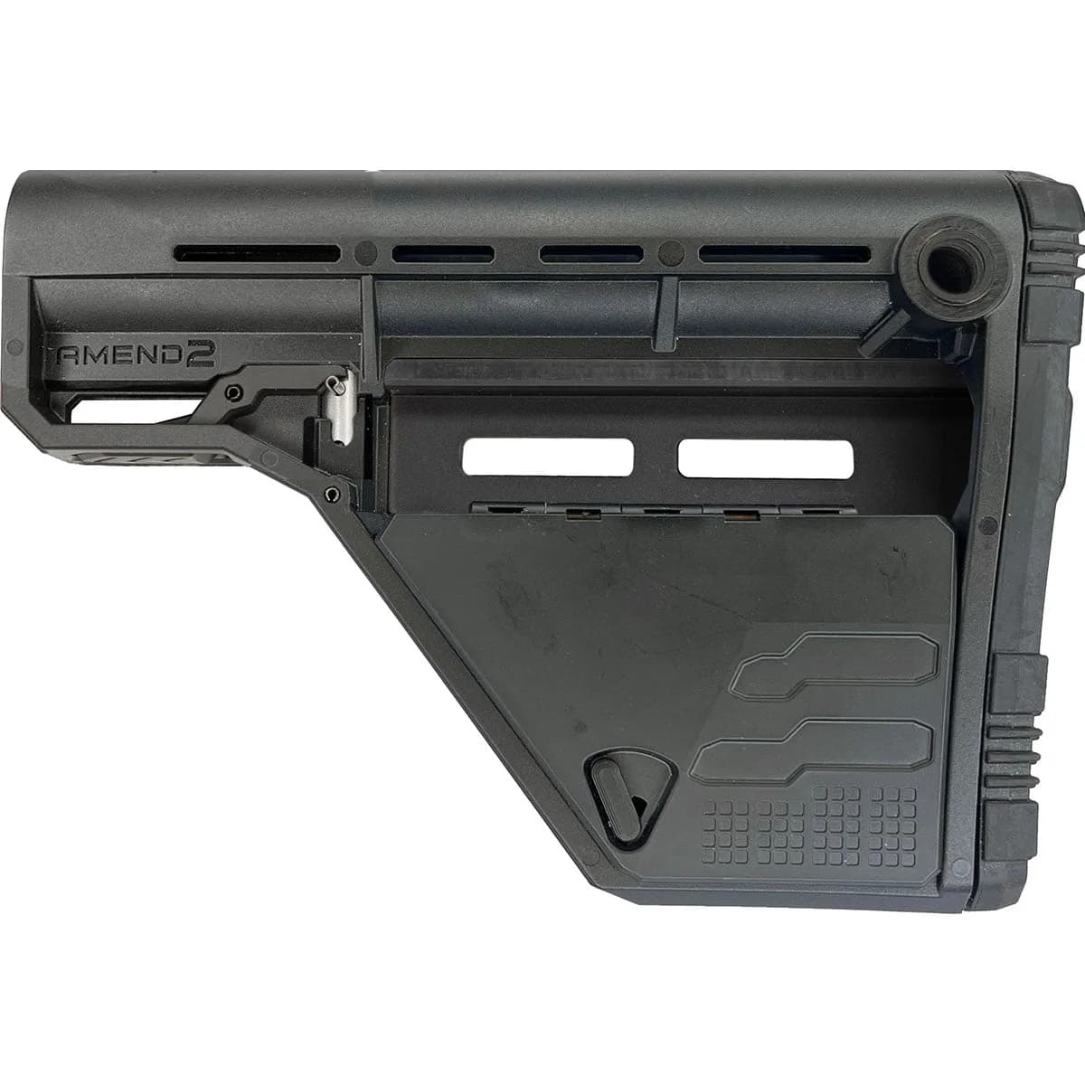 AMS Modular Lower Storage Model Mil-Spec Carbine Stock Black
