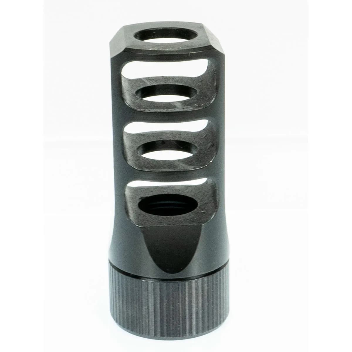 Muzzlok .450/.458 Caliber 3-Port Muzzle Brake 11/16"-24 BLK - photo 2