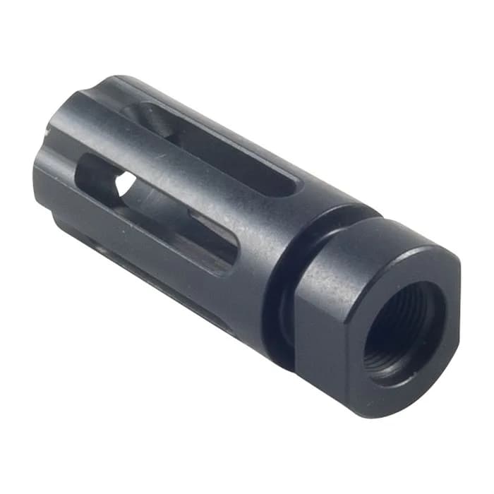 Extended Flash Suppressor 5.56mm/22 Cal 1/2-28 SS Nitride
