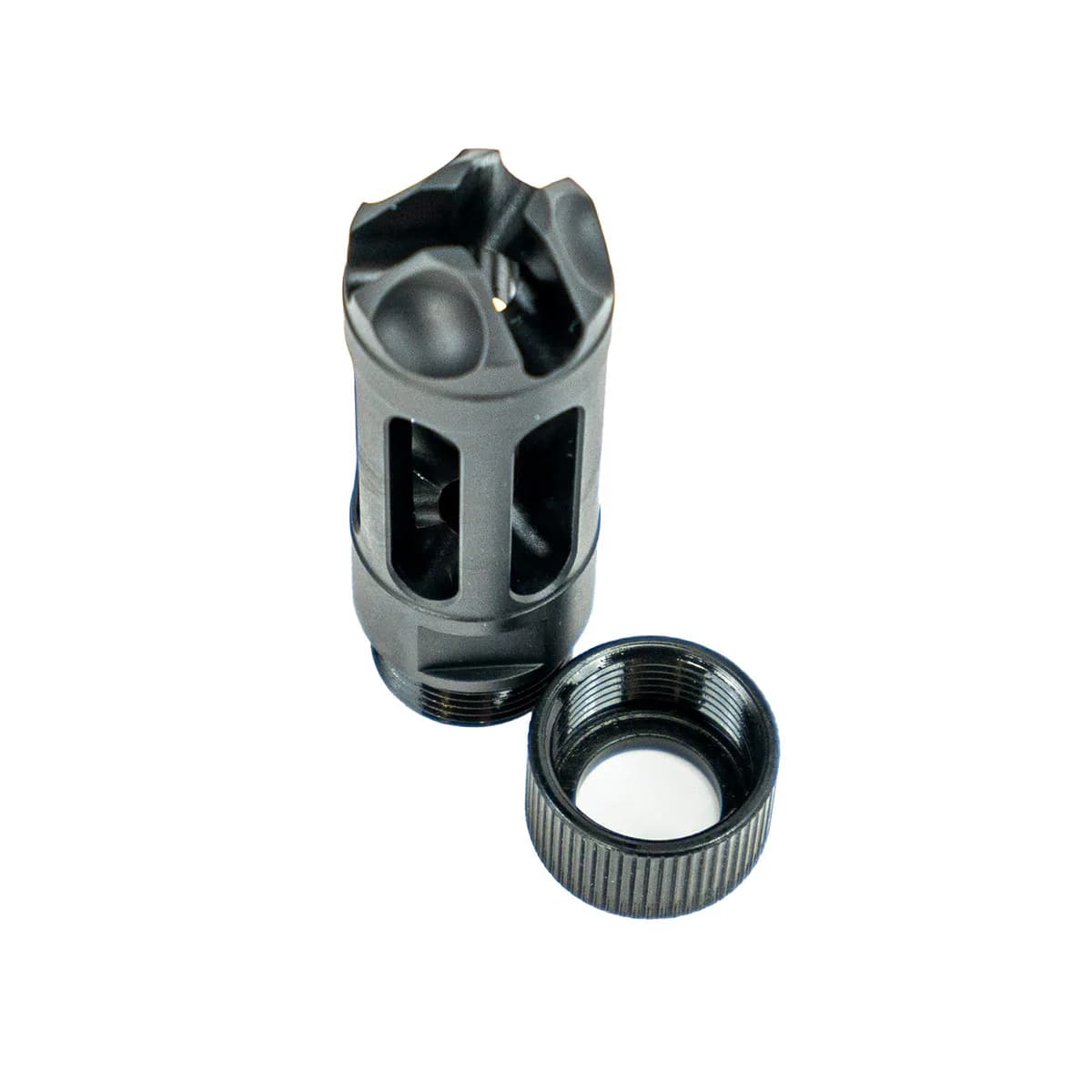 MuzzLok 5.56x45 NATO Ported Flash Hider Nitride Black - photo 4