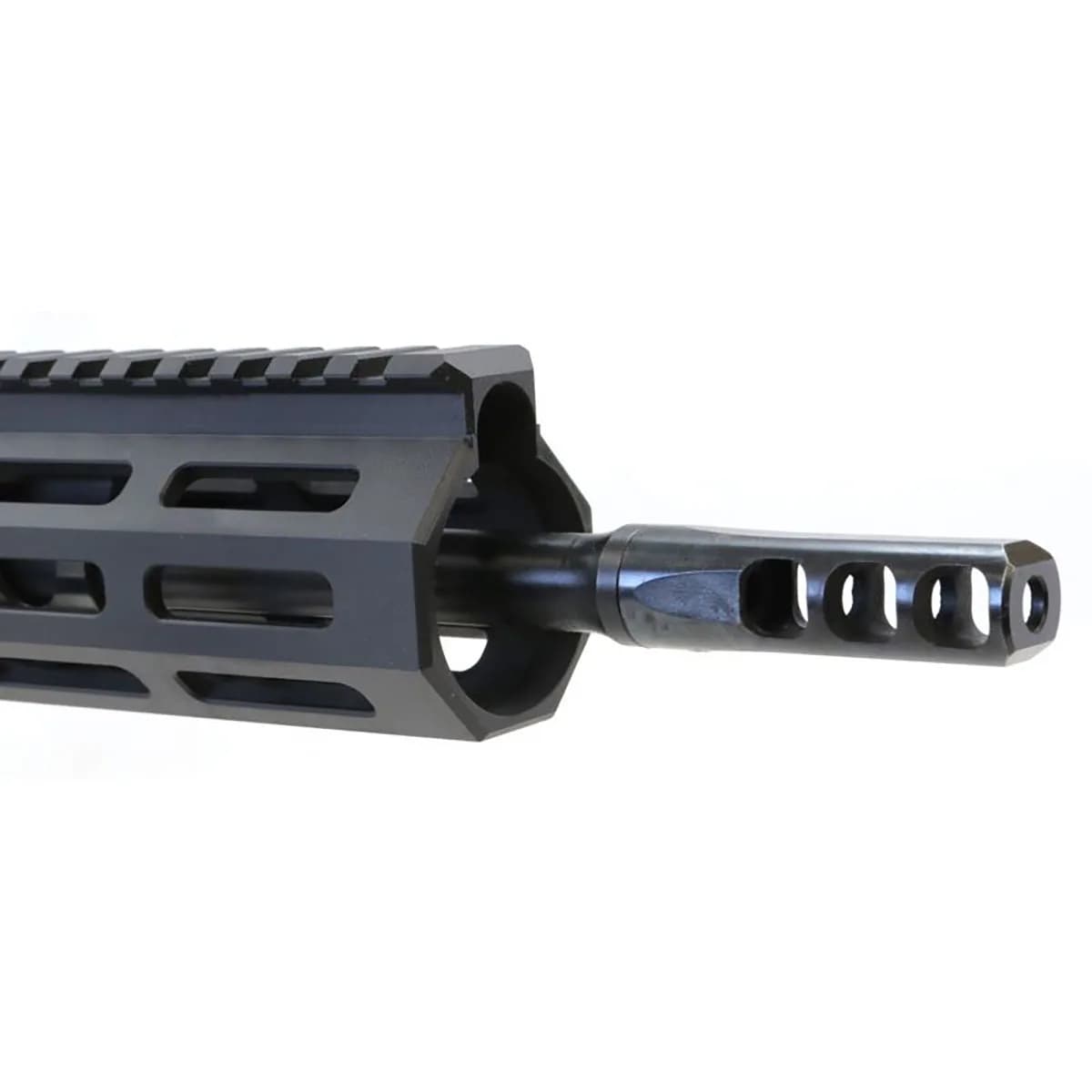 SLIM 5.56 NATO 3-Port Muzzle Brake .620 1/2"-28 Threads BLK