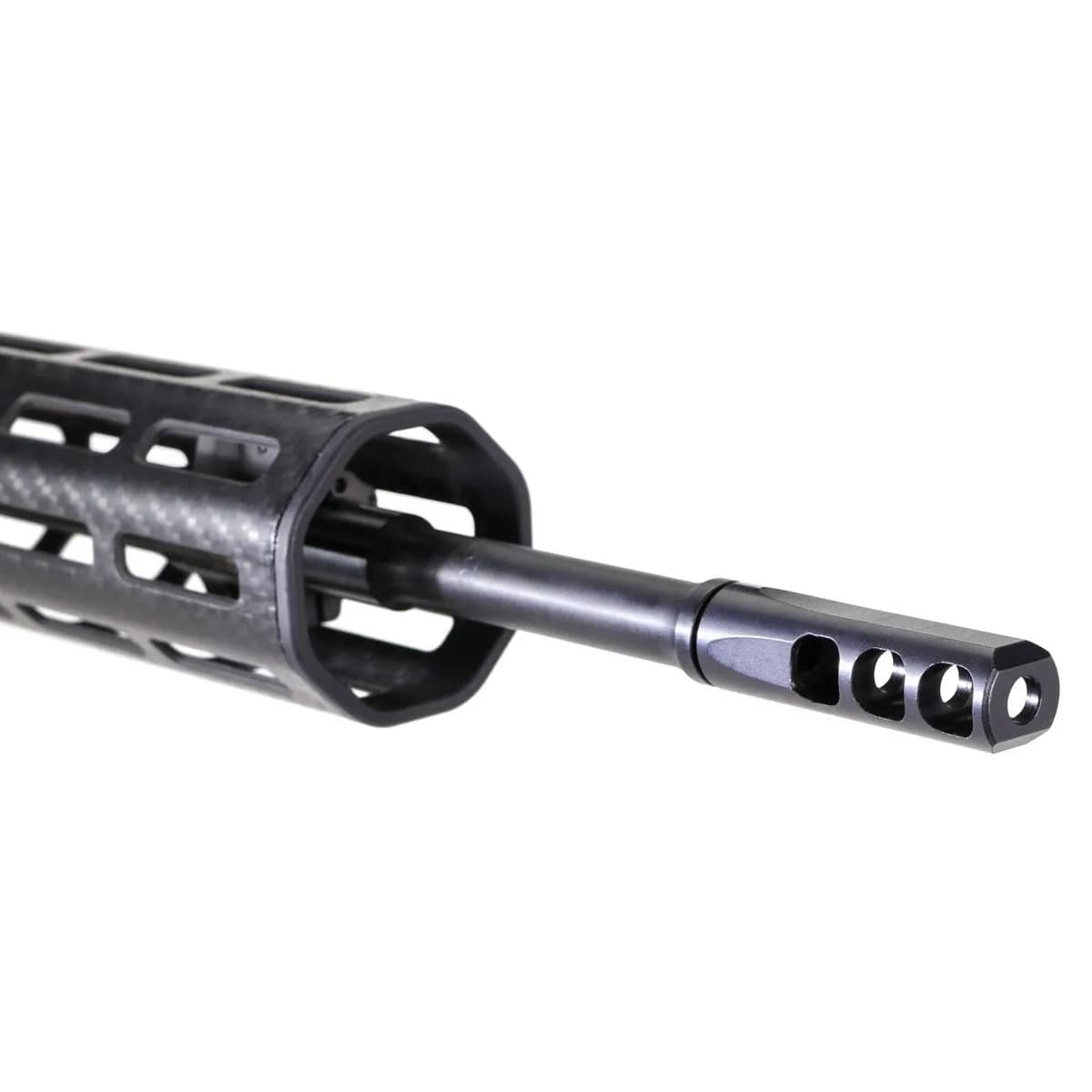 SLIM 5.56 NATO 3-Port Muzzle Brake .620 1/2"-28 Threads BLK - photo 3
