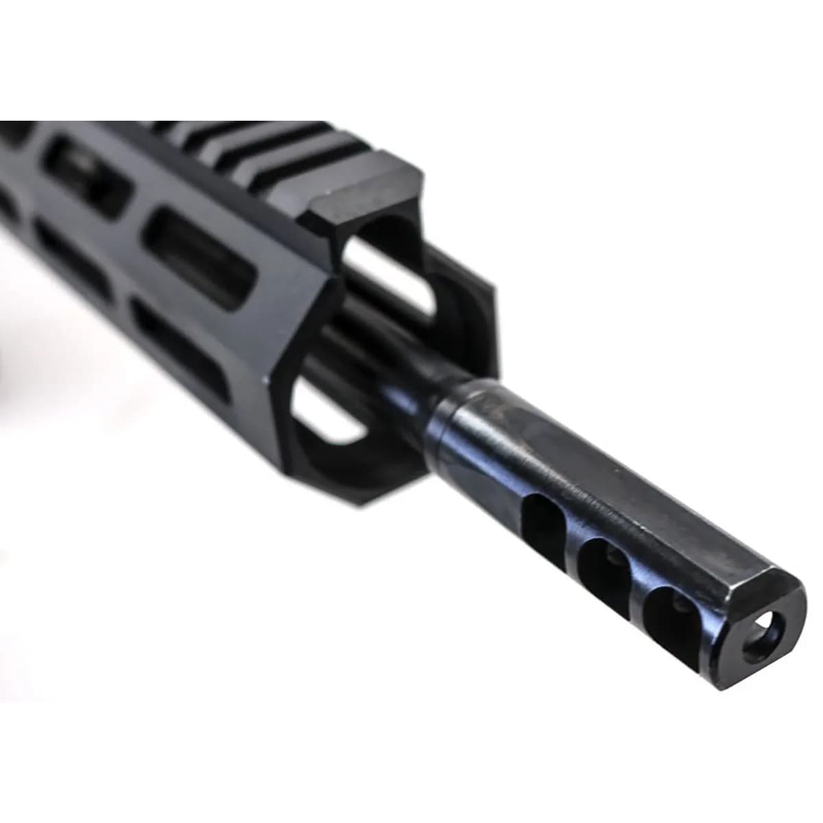 SLIM 5.56 NATO 3-Port Muzzle Brake .620 1/2"-28 Threads BLK - photo 6