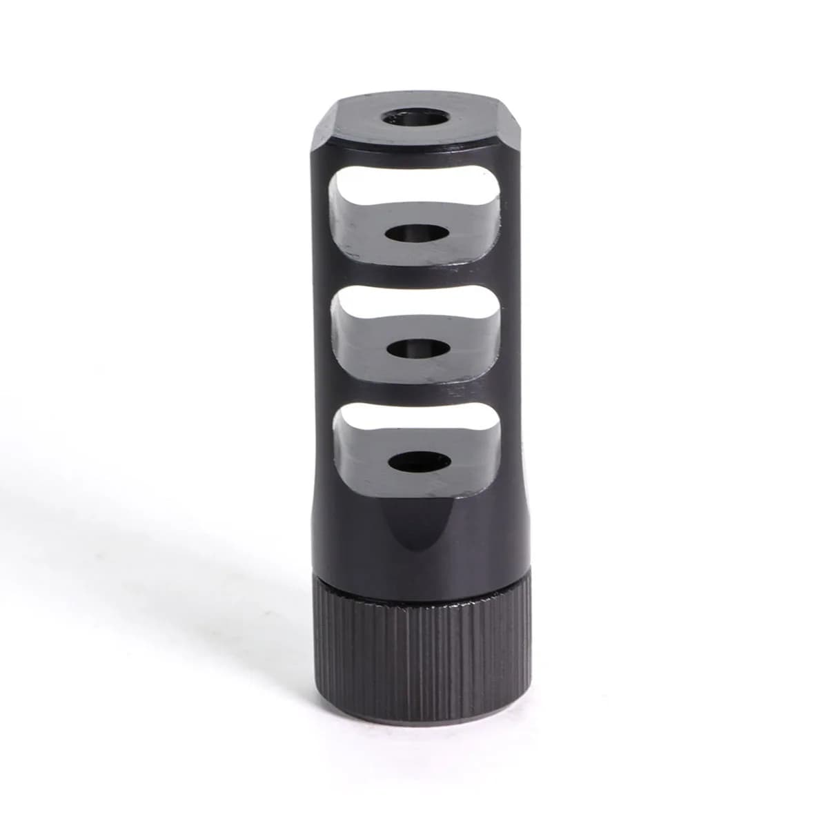 GUNNER 5.56NATO Muzzlok 3-Port Muzzle Brake 1/2"-28 Threads - photo 3