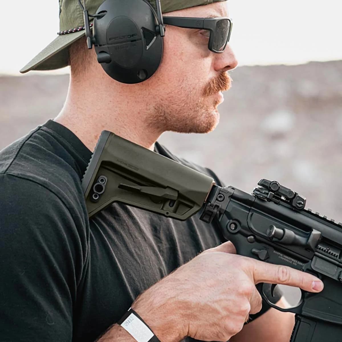 MOE SL-M Collapsible Mil-Spec Carbine Stock for AR-15 ODG - photo 3