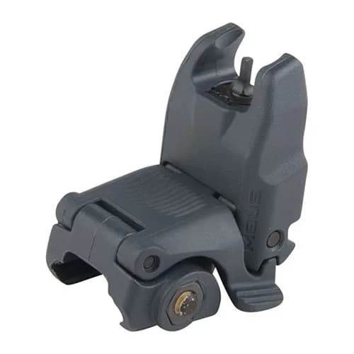 MBUS Front Sight Flip-Up Polymer for AR-15 Stealth Gray - photo 4