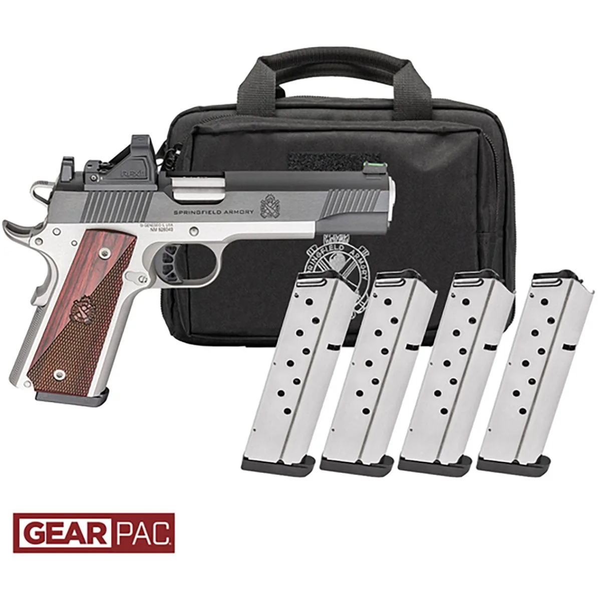 Springfield Armory 1911 Ronin AOS .45 ACP, 5" Barrel, Viridian RFX11