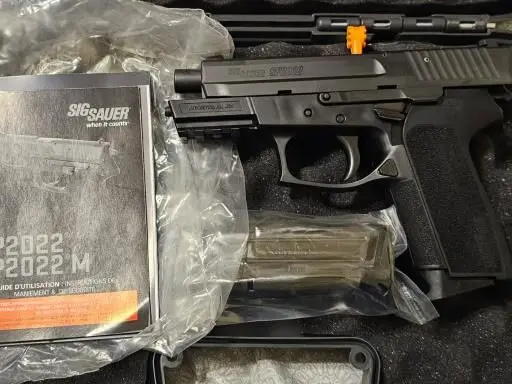 Sig 9mm SP2022 in New, Unfired Condition