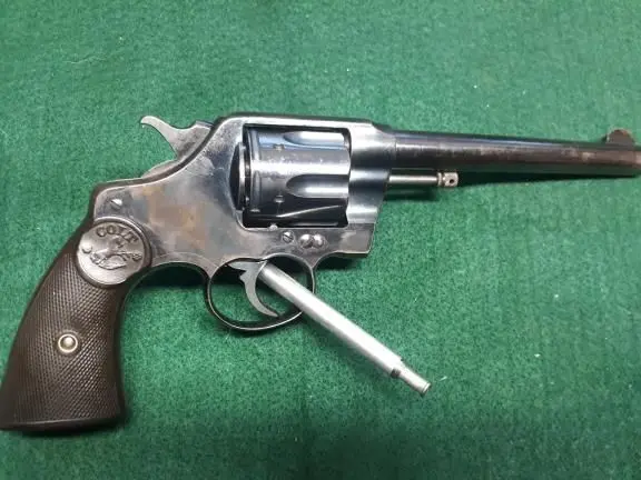 1907 colt new army/ navy da revolver