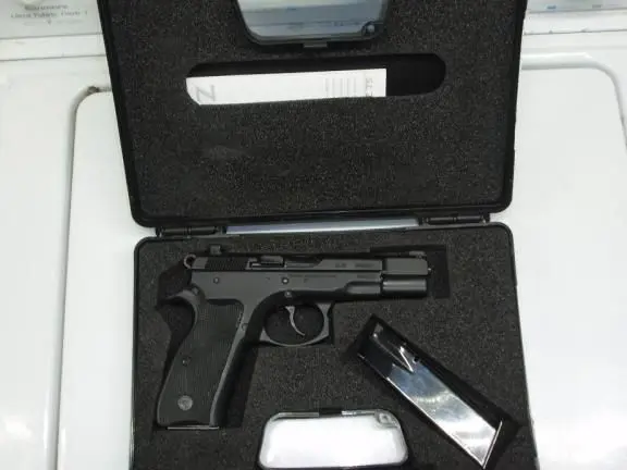 CZ 75B CGW Night Sights