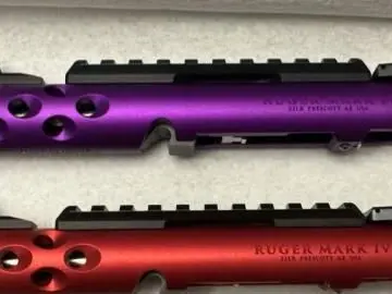 NEW Take-Off Ruger 22/45 Lite in Red and Purple Anodized