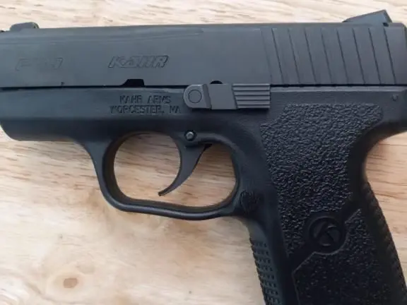 Kahr cold hammer forged match grade barrel premium 9mm Stainless slide sub compact pistol handgun