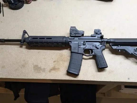 Aero Precision 16" complete upper with Holosun 510c, PSA Saber Lower