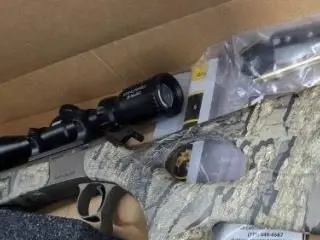 CVA Optima V2 Muzzleloader with mounted scope