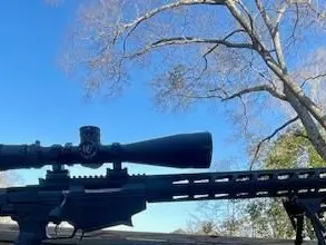 Precision Long Range Rifle with NightForce