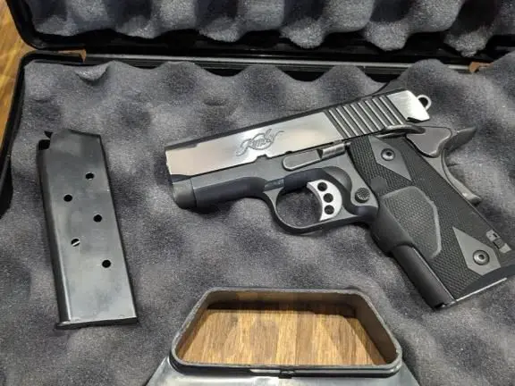 Kimber ultra eclipse ULE with laser grips