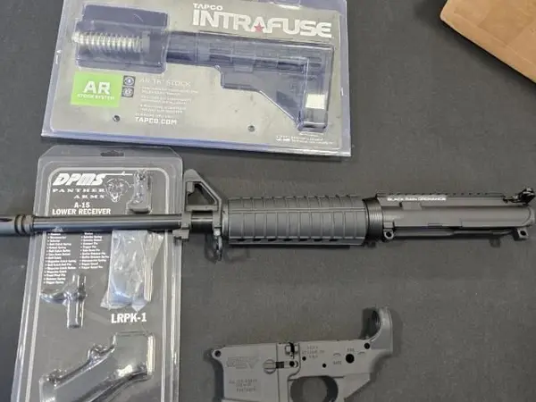 DPMS AR rifle complete parts