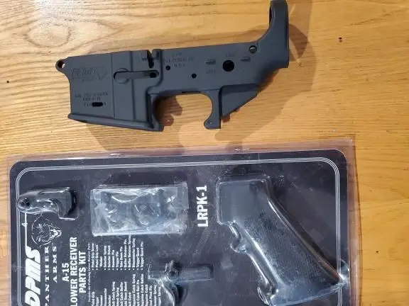 DPMS AR rifle lower receiver and parts kit