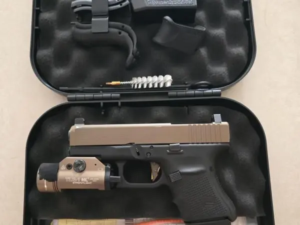 Glock G29 custom milled for a Trijicon RMR