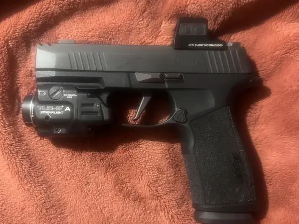 Sig P365 X Macro Comp with Holosun EPS Carry and Streamlight TLR 8A Private Sale