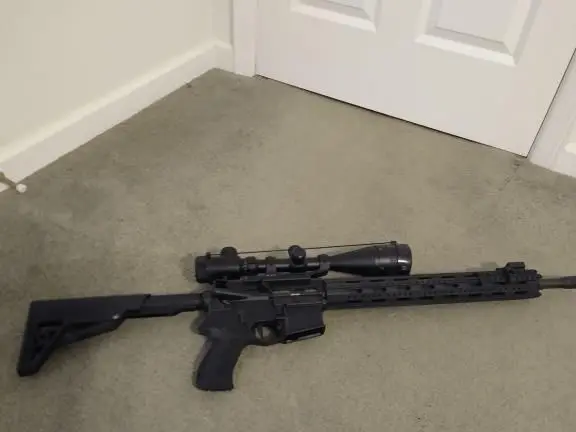 Sub 1/2 MOA custom 5.56 AR