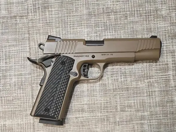 Rock Island Armory FDE M1911 A1 .45 ACP Full Size Pistol