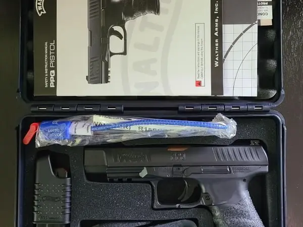 **** Walther PPQ M1 Limited Edition 5" PVD Ticn-MP Titanium Carbo Nitride Barrel FO Front Sight 9mm Pistol ****