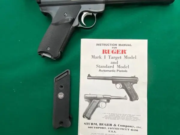 Ruger Mark 1 Target in 22LR with Leupold Scope