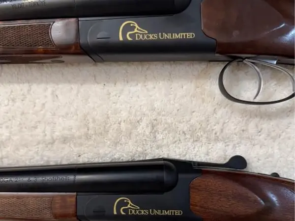 Weatherby Orion 12 AND 20ga SxS "Ducks Unlimited" Shotguns