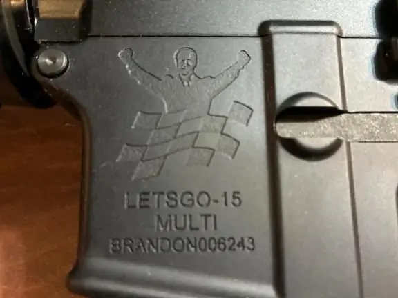 PSA 556 AR "Lets Go Brandon" limited