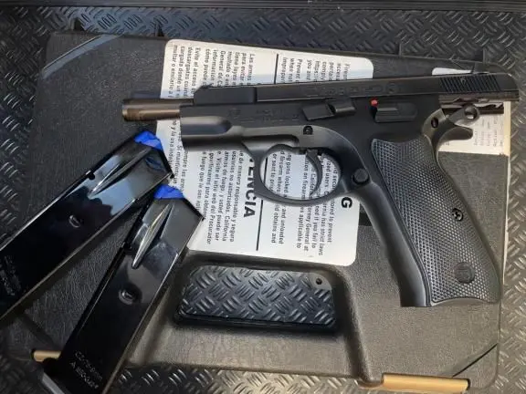 New Cz 75 B 9mm