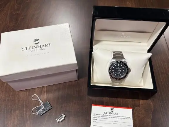 Steinhart Ocean GMT 1 old model with ETA movement