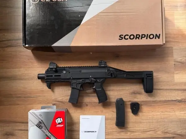 Cz Scorpion Evo S3 Plus /w Brace