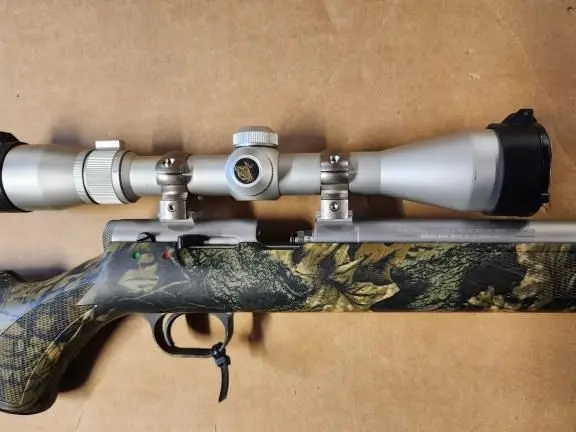 TC Black Diamond..Stainless.50 cal. with Nikon