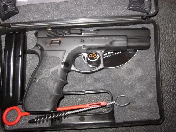 CZ 75B 40 S&W Semiautomatic Pistol