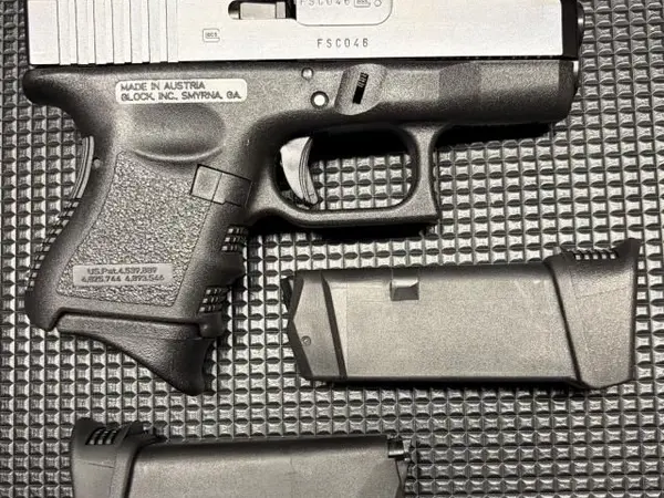 Glock 26 Gen 3 with 2 mags