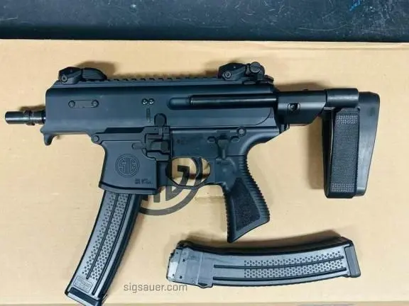 Sig sauer - MPX COPPERHEAD - brace w/ 3lug and sights.