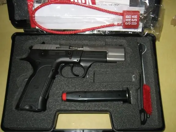 SAR USA 9MM AND 45ACP PISTOLS BOTH NEW