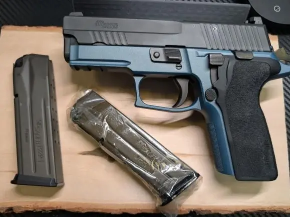 Sig Sauer p229 Elite Blue