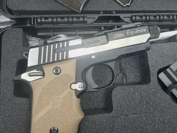 Sig Sauer P938 equinox 9mm threaded barrel
