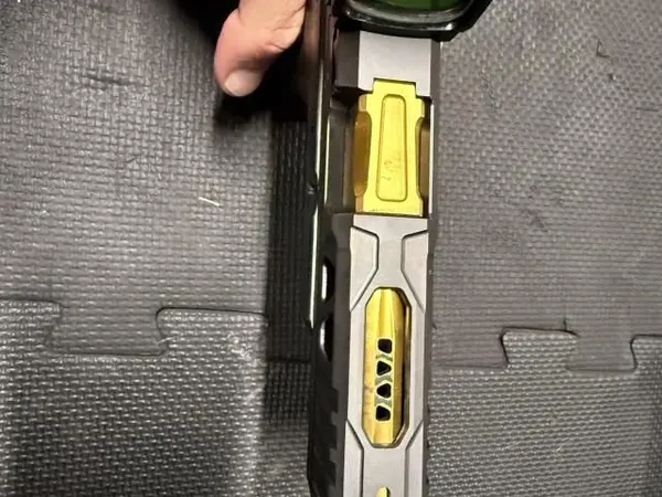 Custom Glock 19x norosso bull barrel 4237362271