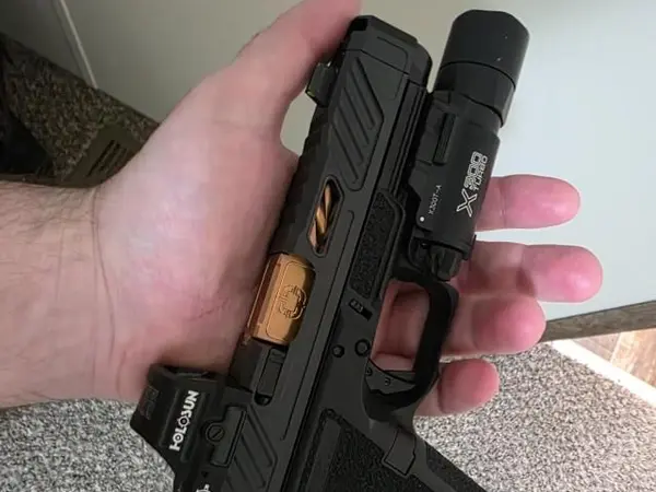Shadow systems Mr920p with surefire turbo and holosun