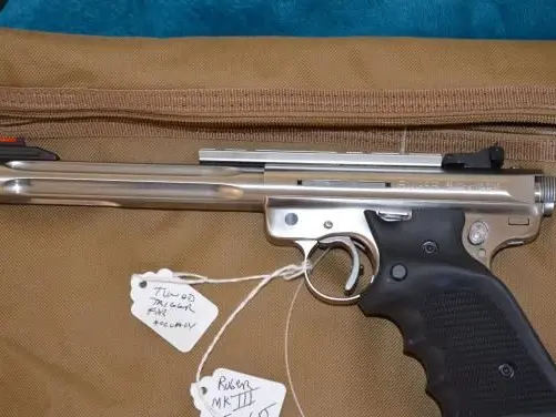Ruger MK IV Target Stainless & Grips